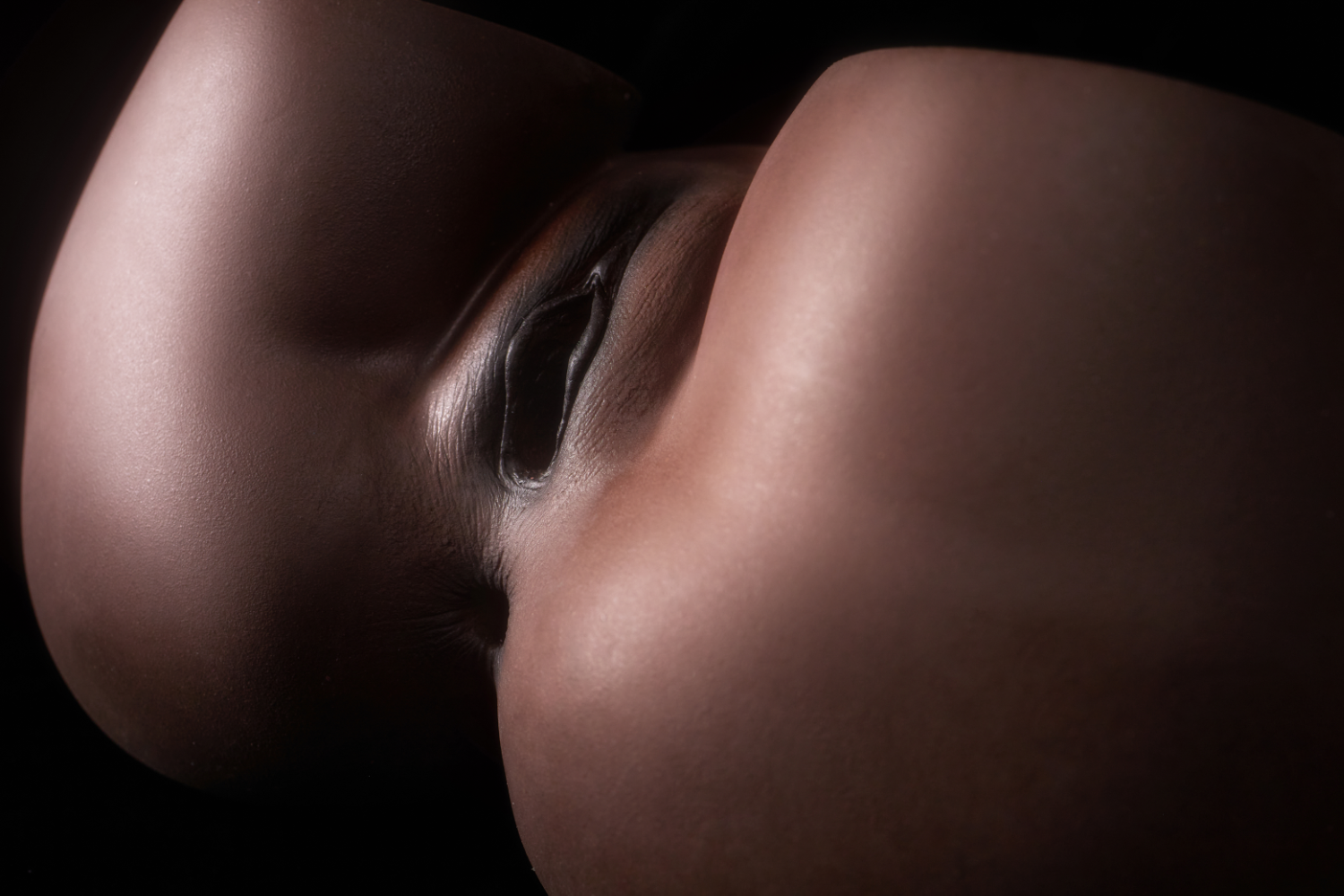 CLIMAX DOLL - RS-6 Silicone Butt Torso (Cocoa)