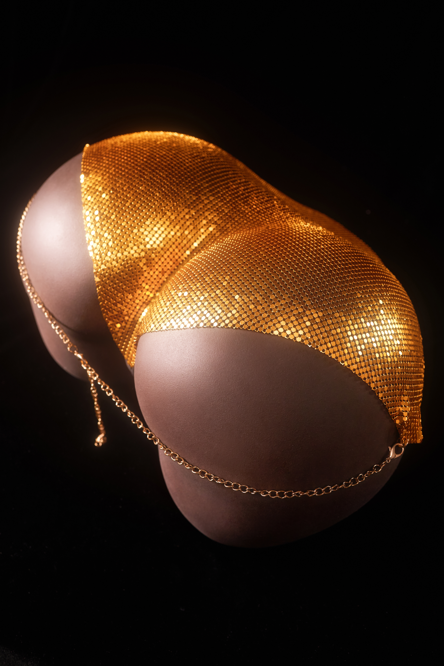 CLIMAX DOLL - RS-6 Silicone Butt Torso (Cocoa)