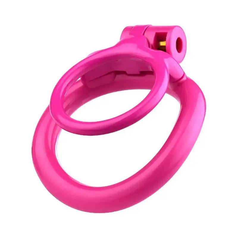 Rosy Fortress - Two Rings Chastity Cage - Frisky Business Adult Sex Toys Shop