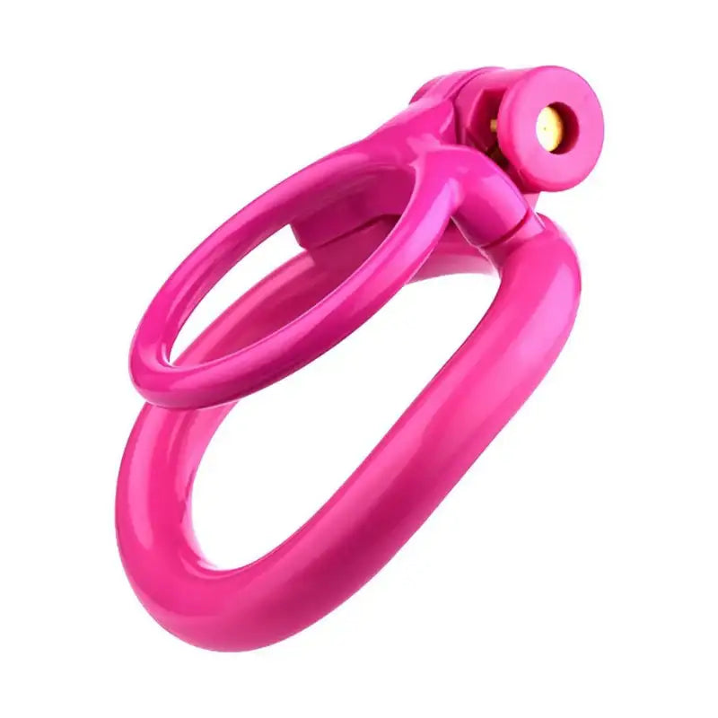 Rosy Fortress - Two Rings Chastity Cage - Frisky Business Adult Sex Toys Shop