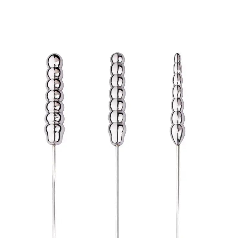 Twin Thrill - Stainless Steel Dual-ended Urethral Soundings - Frisky Business Adult Sex Toys Shop
