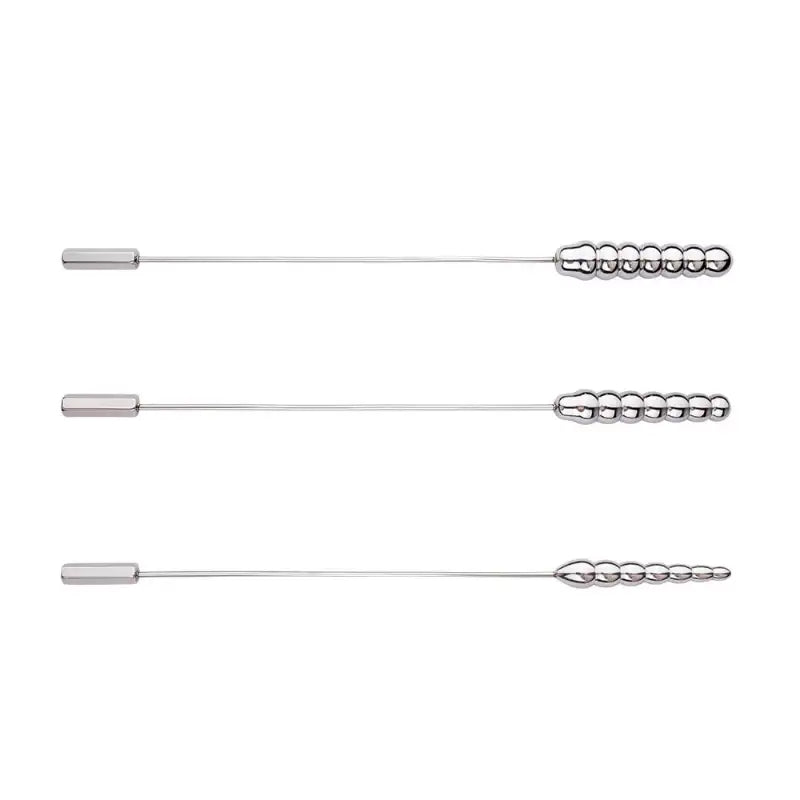 Twin Thrill - Stainless Steel Dual-ended Urethral Soundings - Frisky Business Adult Sex Toys Shop