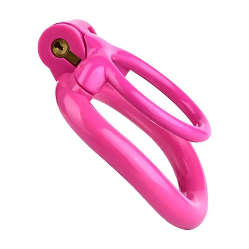 Rosy Fortress - Two Rings Chastity Cage - Frisky Business Adult Sex Toys Shop