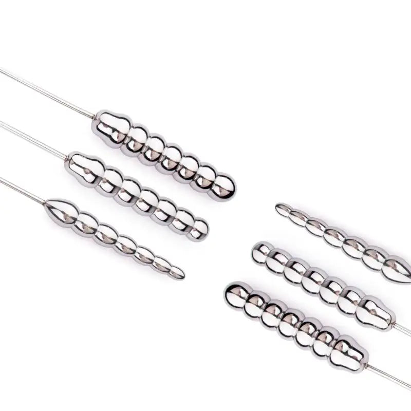 Twin Thrill - Stainless Steel Dual-ended Urethral Soundings - Frisky Business Adult Sex Toys Shop