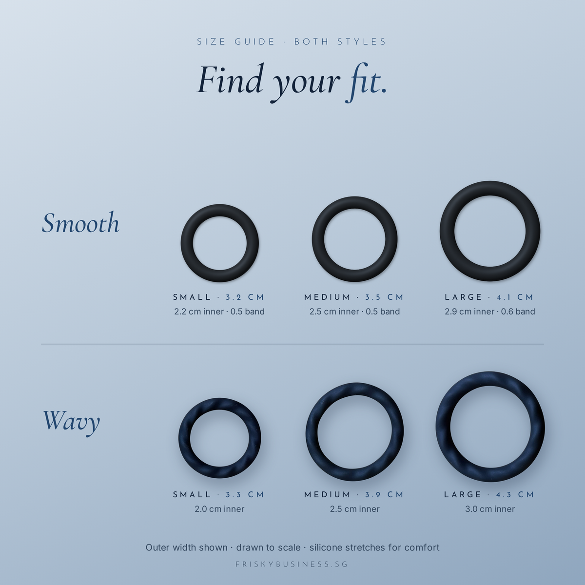 Flexi-Ring - Silicone Cock Rings
