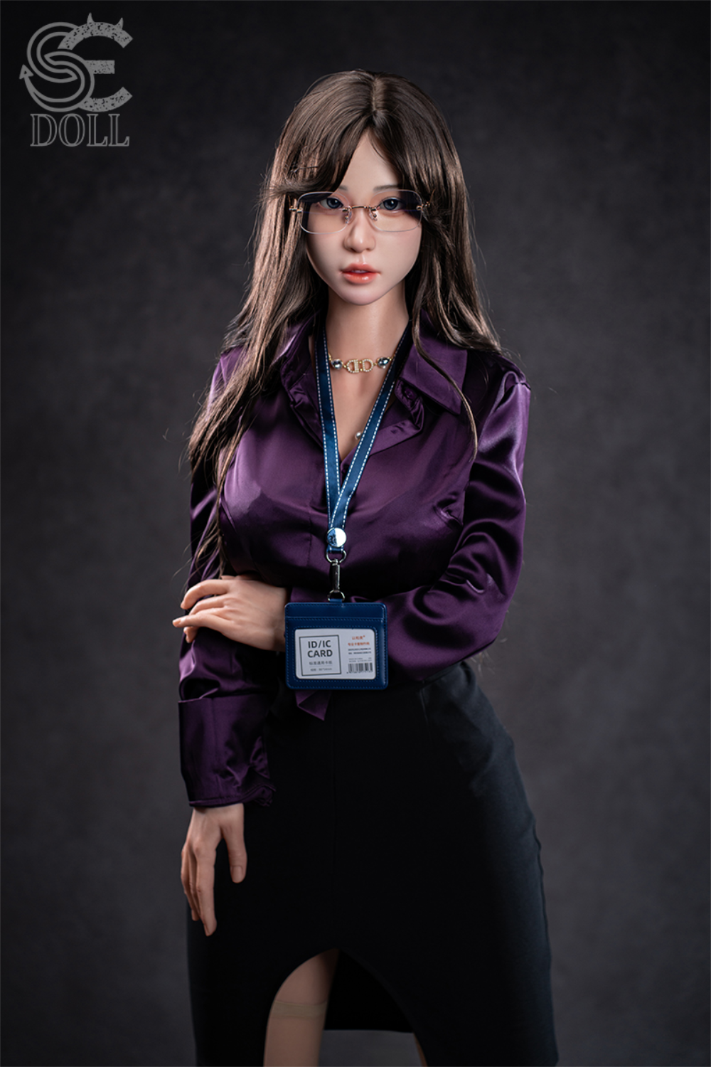 SEDOLL T161 cm C Aya Series Silicone - Sena.A in professional attire with a dark background