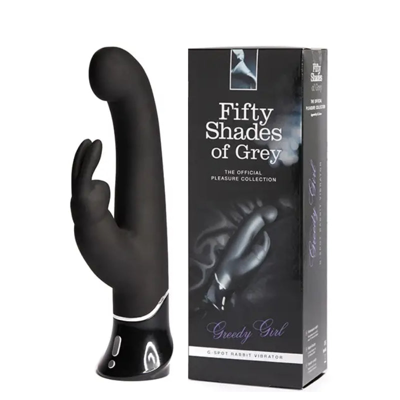 Fifty Shades Of Grey - Greedy Girl G-spot Rabbit Vibrator, Adult Women Rechargeable Sex Toys