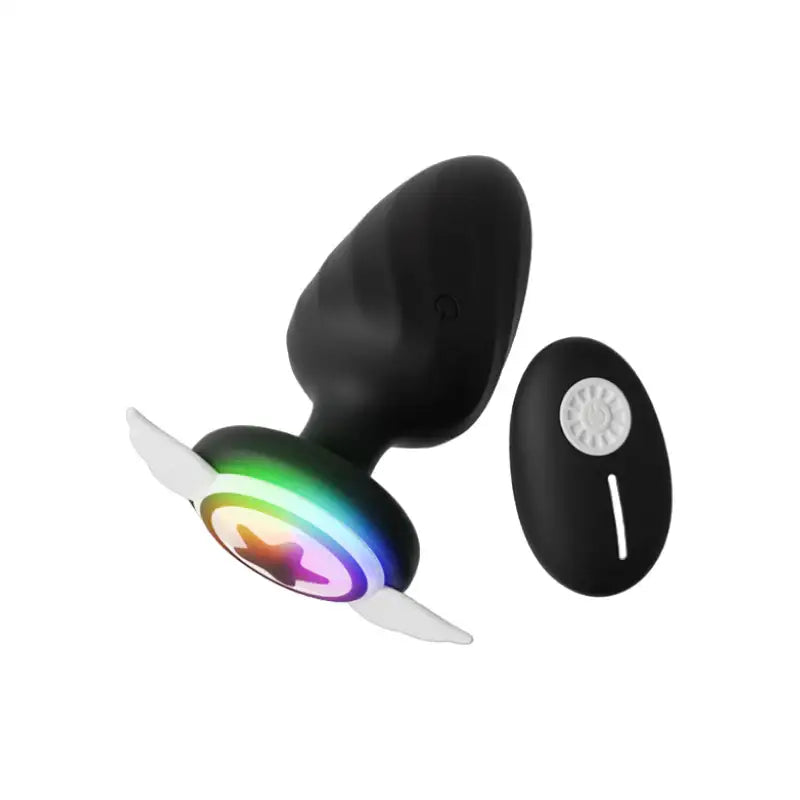 Angel Vibrating Silicone Butt Plug - Frisky Business Adult Sex Toys Shop
