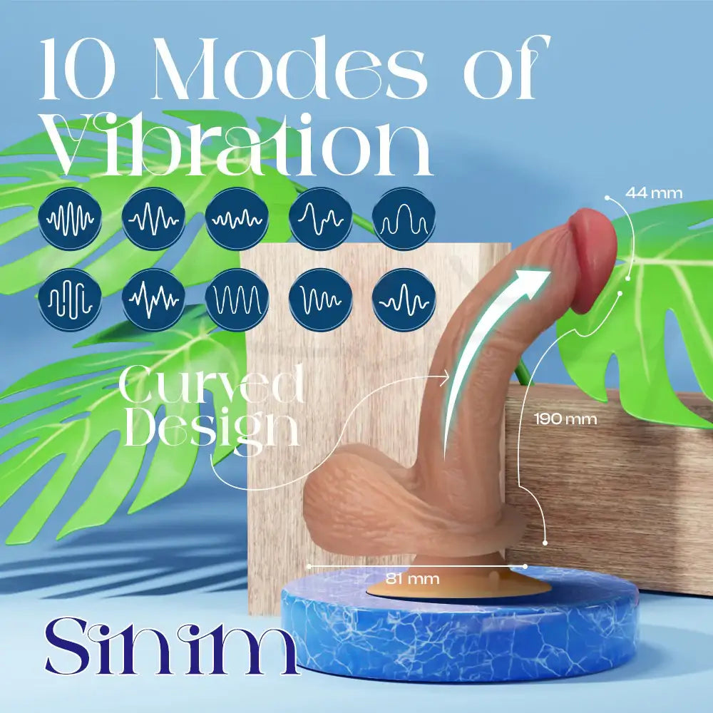 Ero Series Smart Bluetooth Dildo – Realistic Silicone Vibrator with Handle, Suction & Dual Control (App + Remote) - Frisky Business Adult Sex Toys Shop