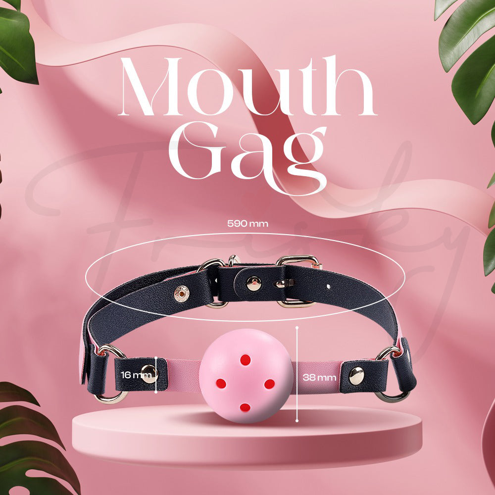 Tag Me Tight - 8 Pcs BDSM Starter Kit With Stickable Velcro Alphabet