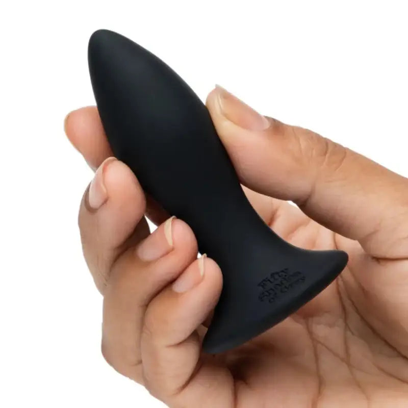 Fifty Shades Of Grey Sensation Rechargeable Vibrating Butt Plug lifestyle-friendly compact portable intimate accessory Singapore