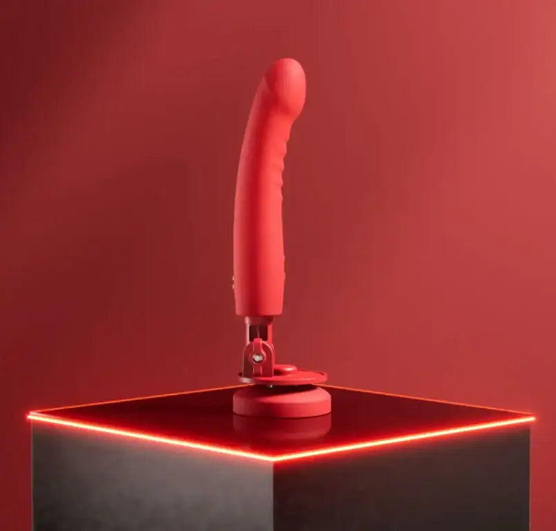 Lovense - Mission 2 App-Controlled Touch Sensitive Suction Cup Dildo - Frisky Business Adult Sex Toys Shop