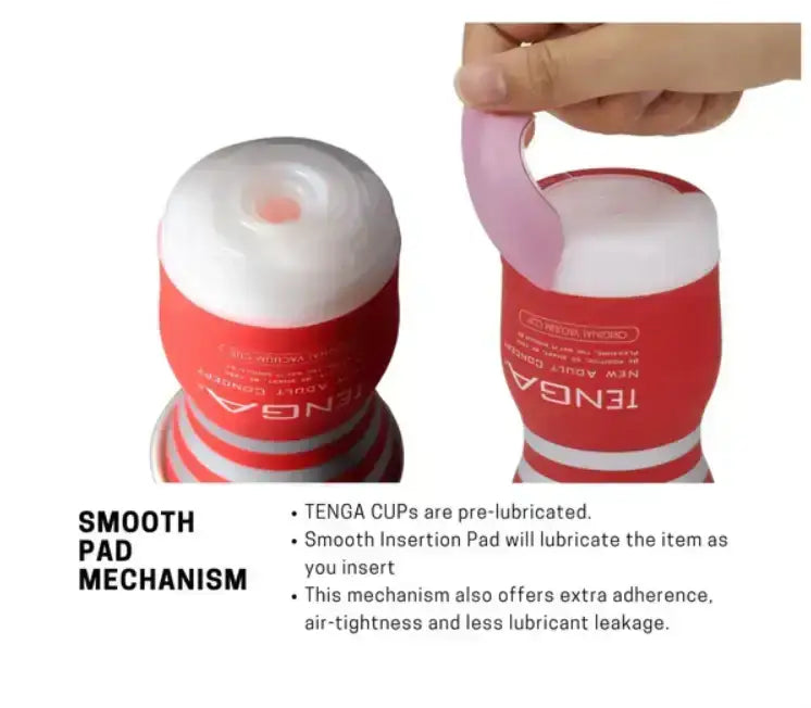 Tenga Premium Original Vacuum Cup Masturbator Practical Design Easy to Clean Lightweight Travel-Friendly Singapore