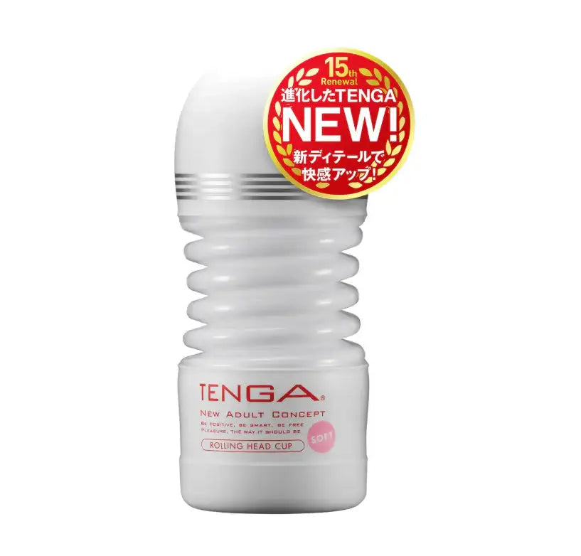 Tenga Rolling Head Cup Masturbator Gentle Adjustable Tightness Enhanced Stimulation Comfortable Grip Singapore