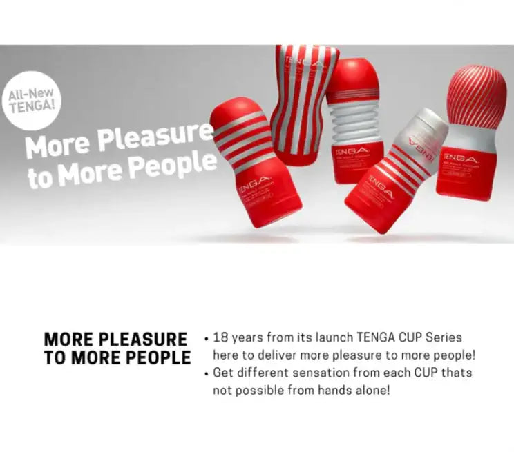 Tenga - Rolling Head Cup Masturbator - Standard - Frisky Business Adult Sex Toys Shop