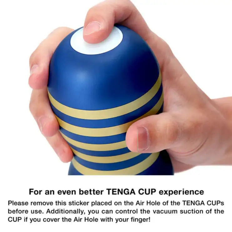 Tenga Premium Dual Sensation Cup Masturbator Quiet Operation Smooth Interior Comfortable Fit Singapore