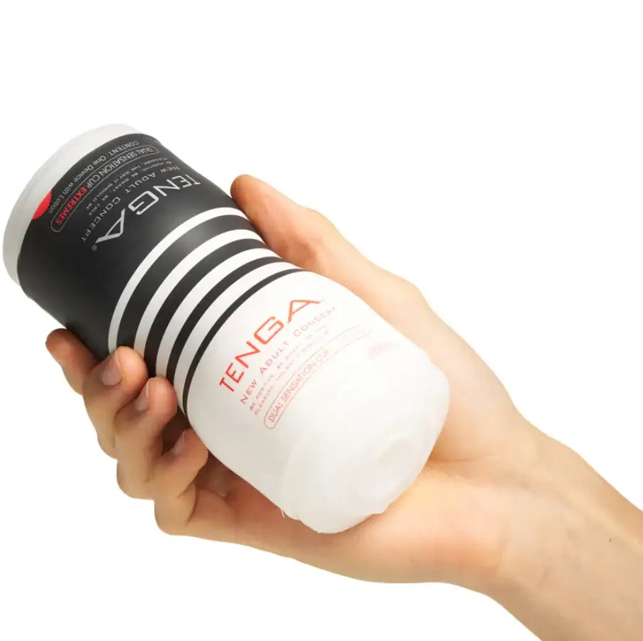 Tenga Dual Feel Cup Extremes Masturbation Cup Lightweight Durable Material Comfortable Grip High Performance Singapore