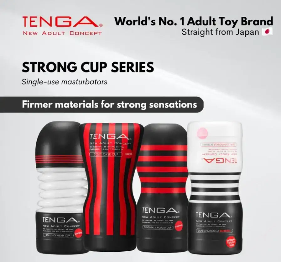 Tenga Soft Case Cup Masturbator Strong Lightweight Durable Material Comfortable Grip High Performance Singapore