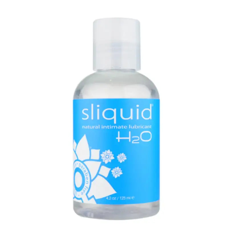 Sliquid - Naturals H2O Intimate Water Based Lubricant Glycerine And Paraben Free 125ml - Frisky Business Adult Sex Toys Shop