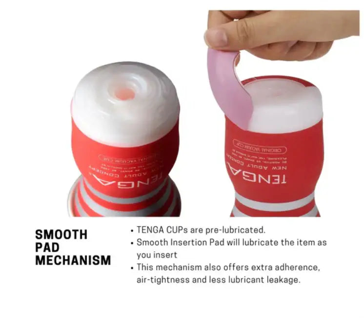 Tenga - Original Vacuum Cup Masturbator - Regular - Frisky Business Adult Sex Toys Shop