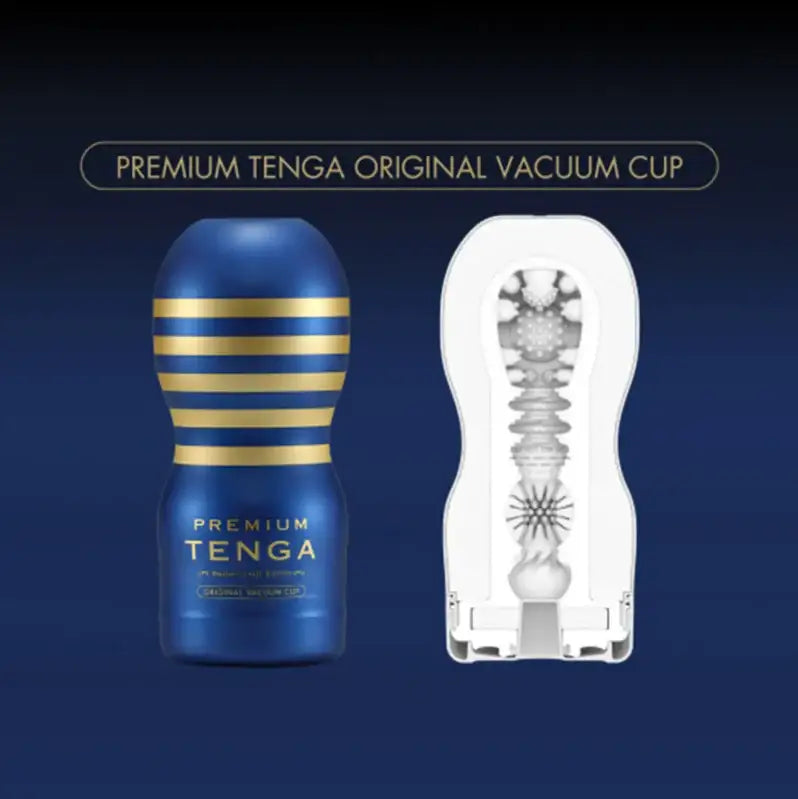 Tenga Premium Original Vacuum Cup Masturbator Lightweight Durable Material High Performance Comfortable Grip Singapore