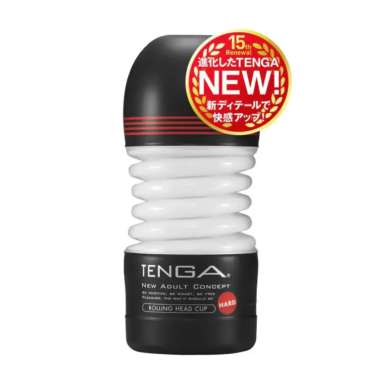 Tenga - Rolling Head Cup Masturbator - Hard - Frisky Business Adult Sex Toys Shop