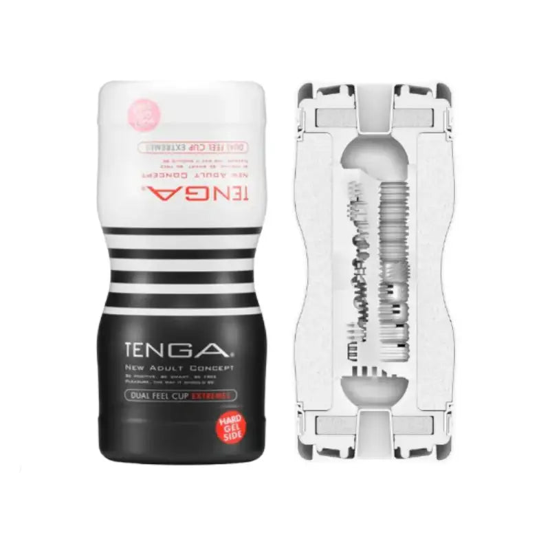 Tenga Dual Feel Cup Extremes Masturbation Cup Ergonomic Shape Lightweight Reusable Personal Pleasure Device Singapore