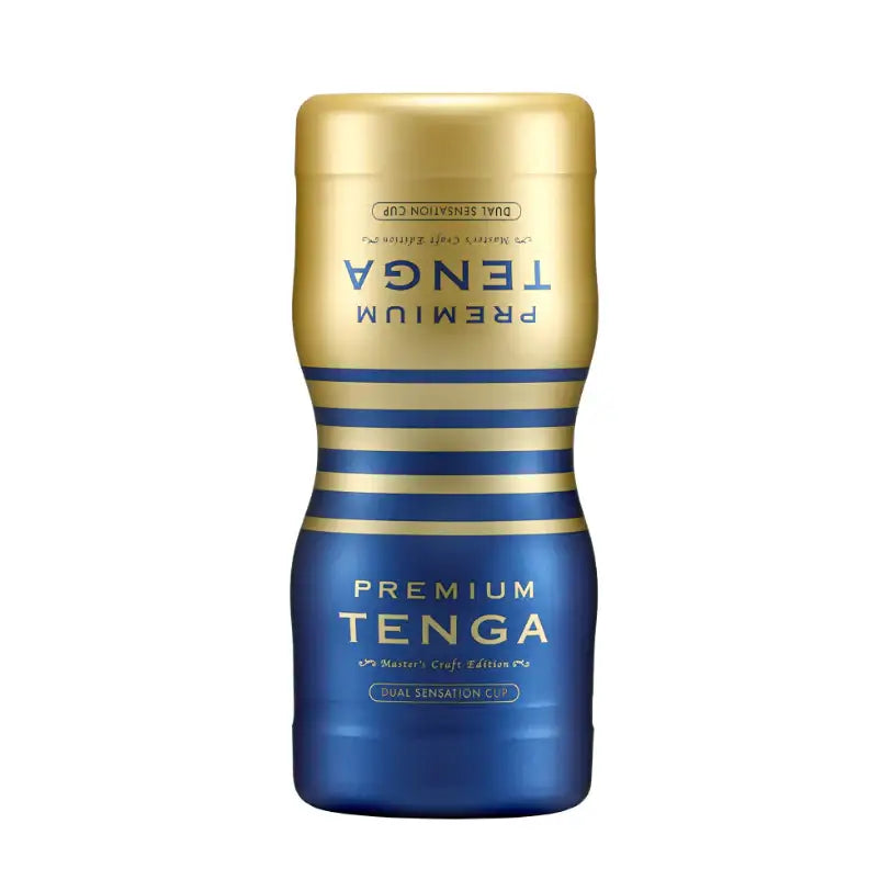 Tenga Premium Dual Sensation Cup Masturbator Innovative Design Durable Silicone Comfortable Grip Singapore