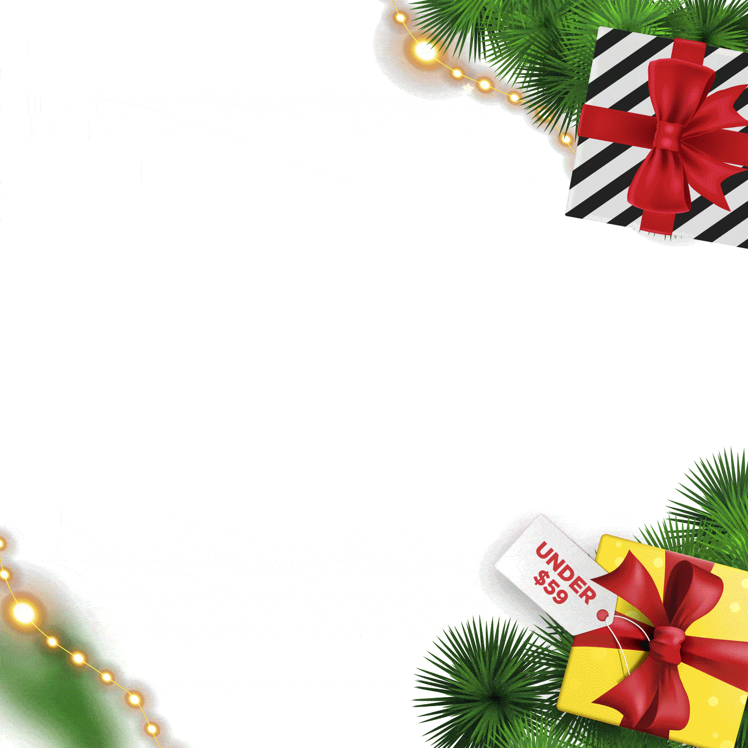 Secret Santa Gift Banner Gif