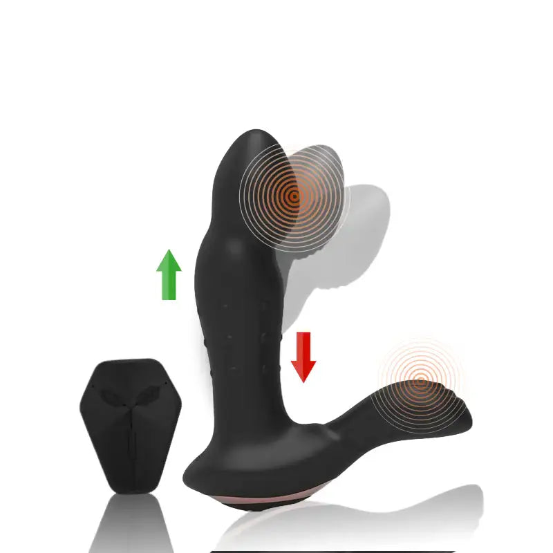 VelvetPulse ProTouch - Wiggling Prostate Vibrator with Vertically Moving Beads - Frisky Business Adult Sex Toys Shop