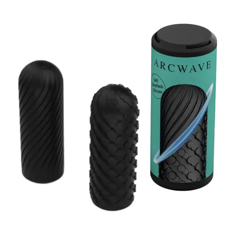 Arcwave Ghost Double Sided Pocket Masturbator - Black - Frisky Business Adult Sex Toys Shop