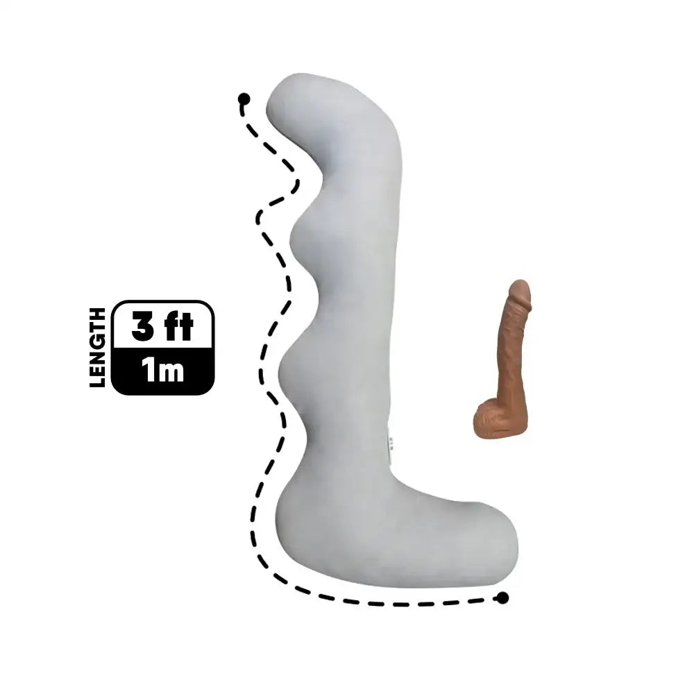 Passion Saddle – Female Riding, Hugging Bolster With Detachable Remote Control Realistic Dildo Vibrator - Frisky Business Adult Sex Toys Shop