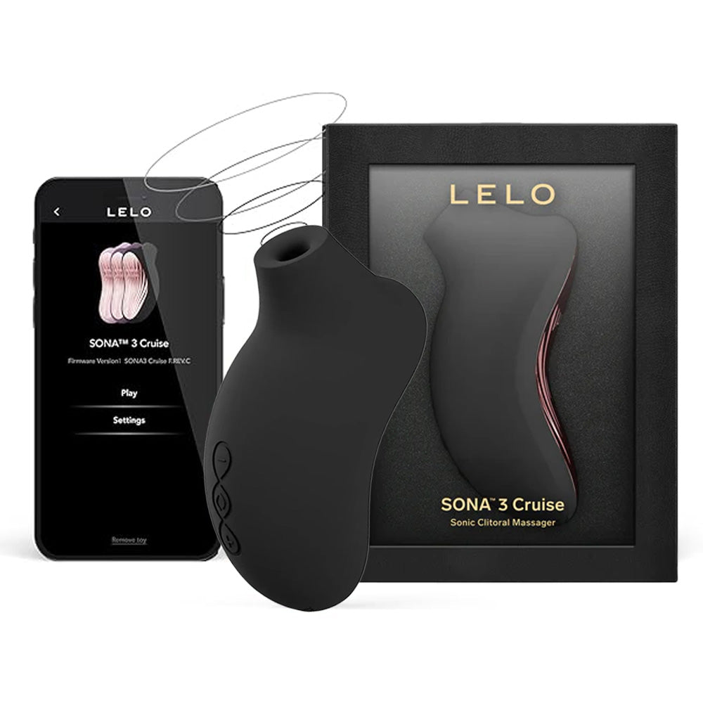 Lelo - Sona 3 Cruise Sonic Clitoral Massager Black