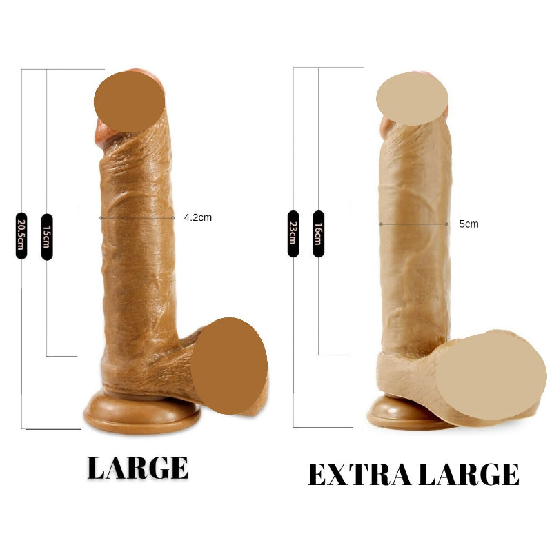 Royal Ares Realistic Suction Cup Vibrating Dildo