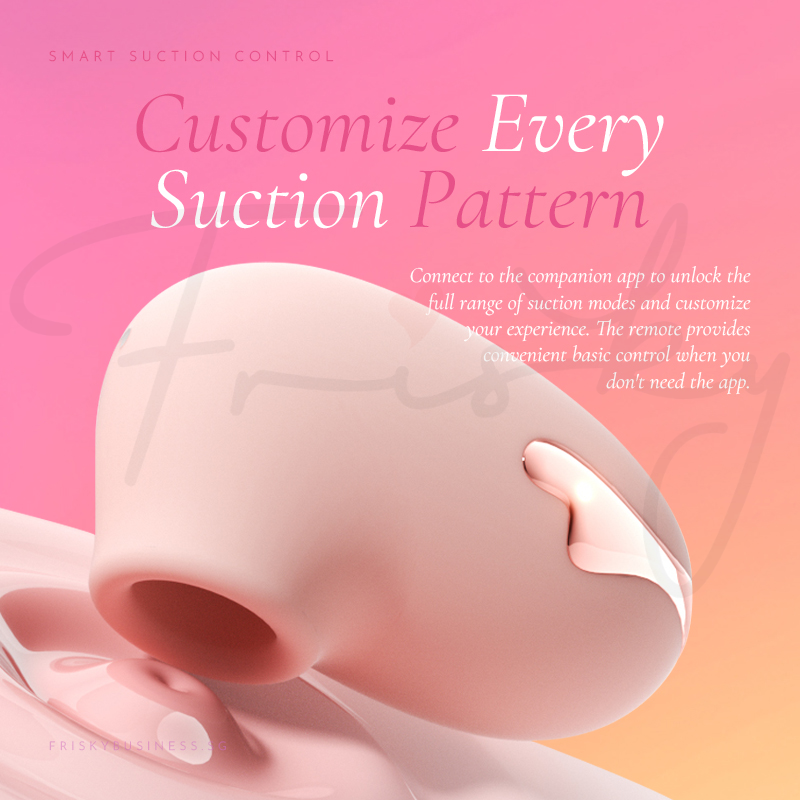 Case fanned open on a pink backdrop showcasing pattern customization
