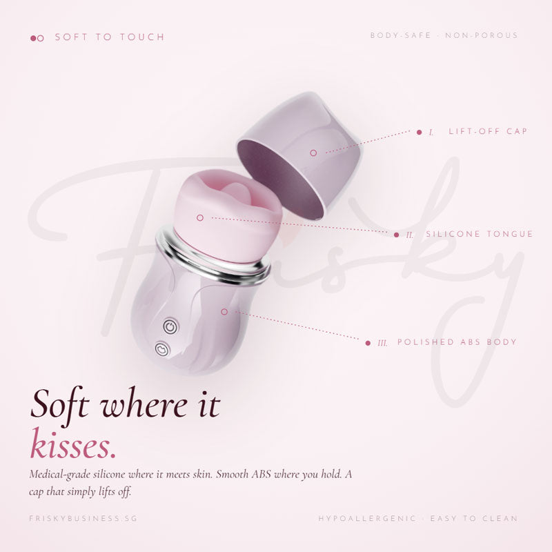Tulip Kiss Suction & Tongue Vibe with App Control