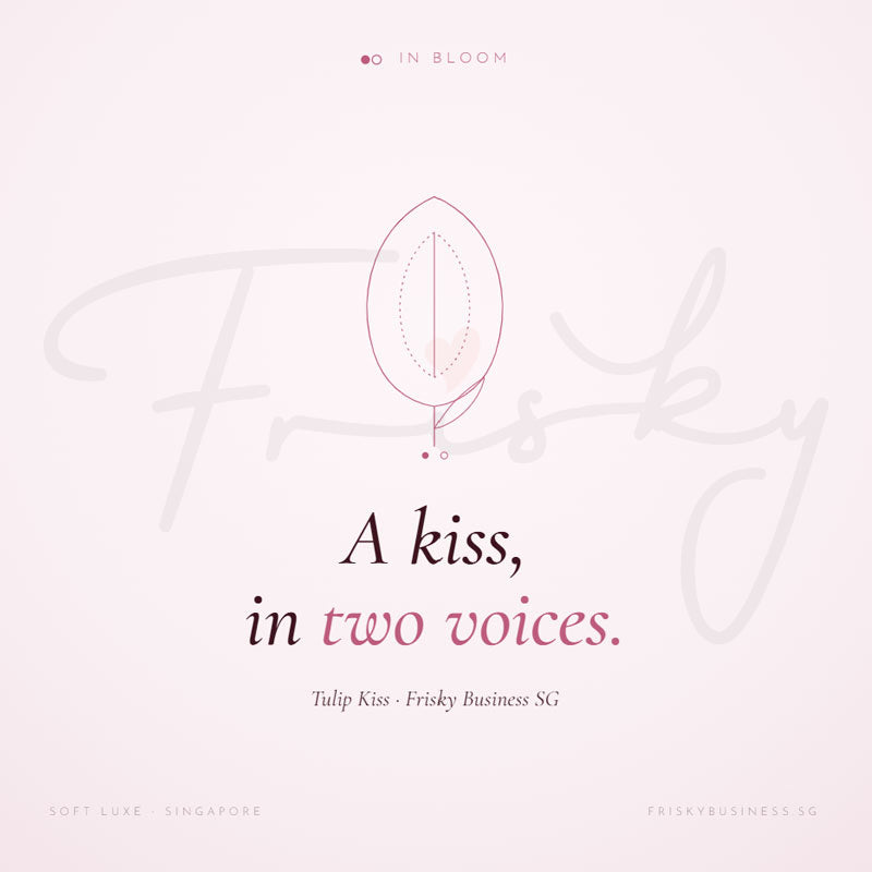 Tulip Kiss Suction & Tongue Vibe with App Control