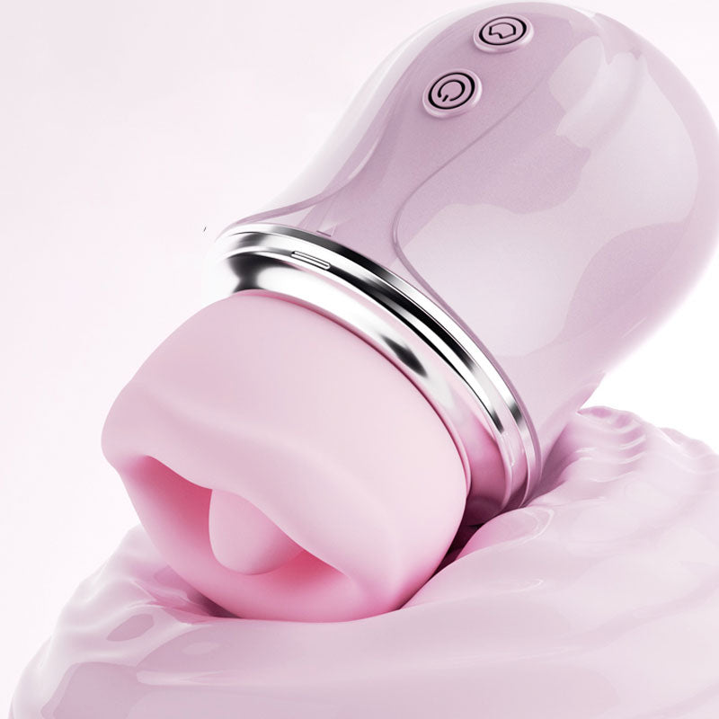 Tulip Kiss Suction & Tongue Vibe with App Control