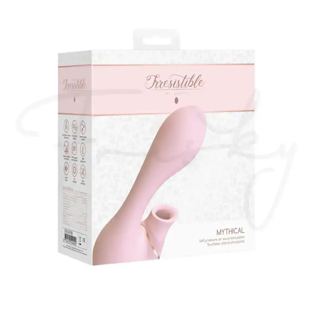 SHOTS Mythical Air Pulse Vibrator Pink Lightweight and ergonomic for easy handling during intimate moments Singapore