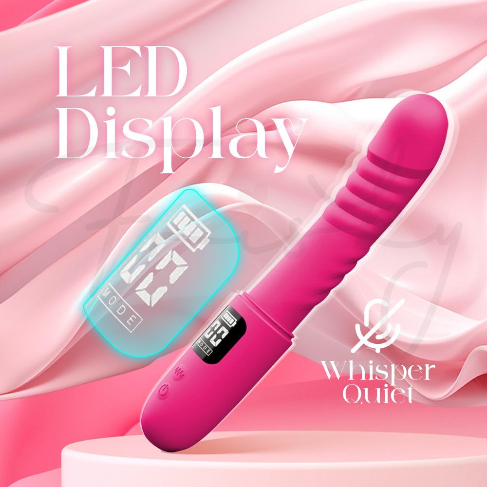 Nobel - Thrusting Vibrator With Speed/Battery Display