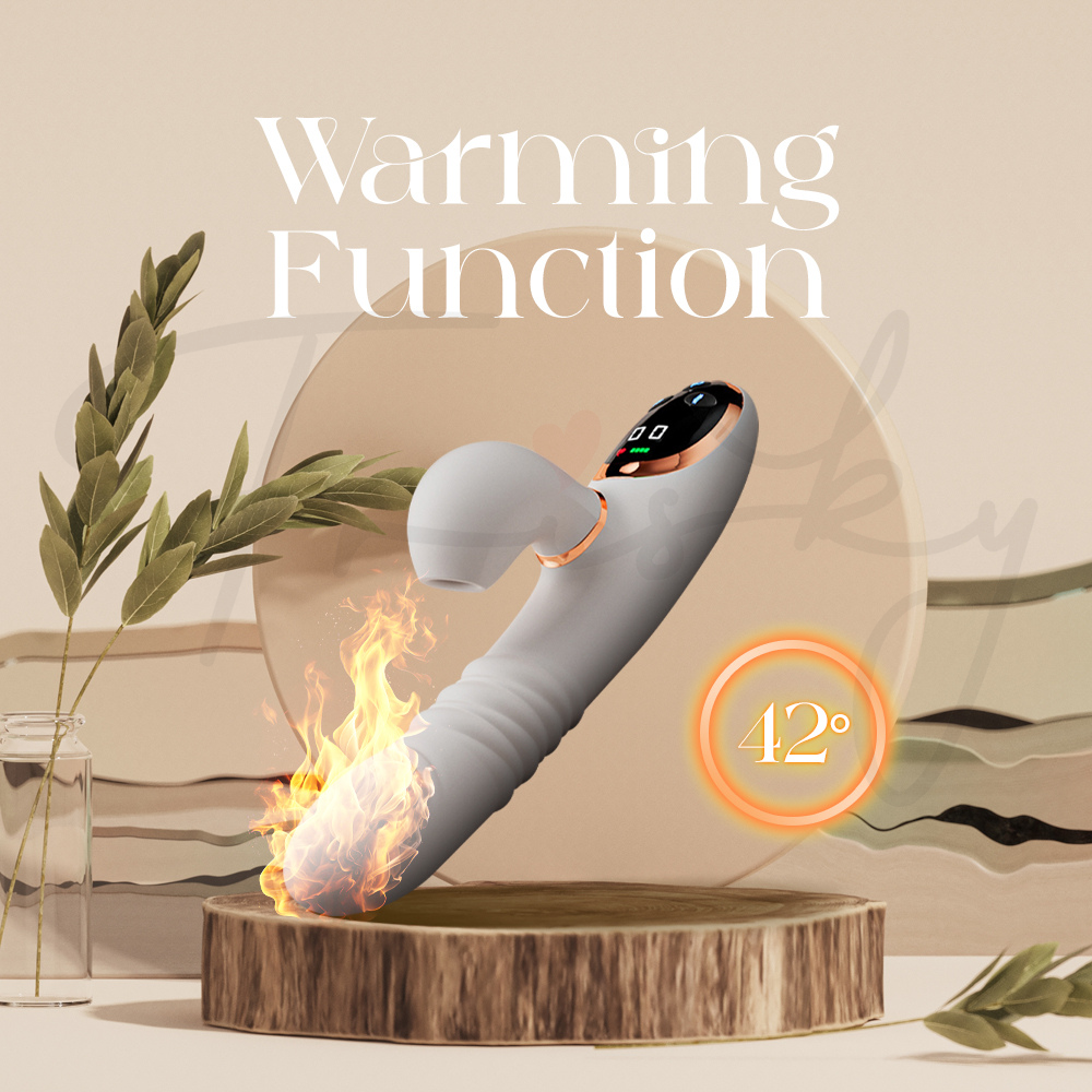Cindy – 3 In 1 Automatic Thrusting Vibrating and Suction Vibrator