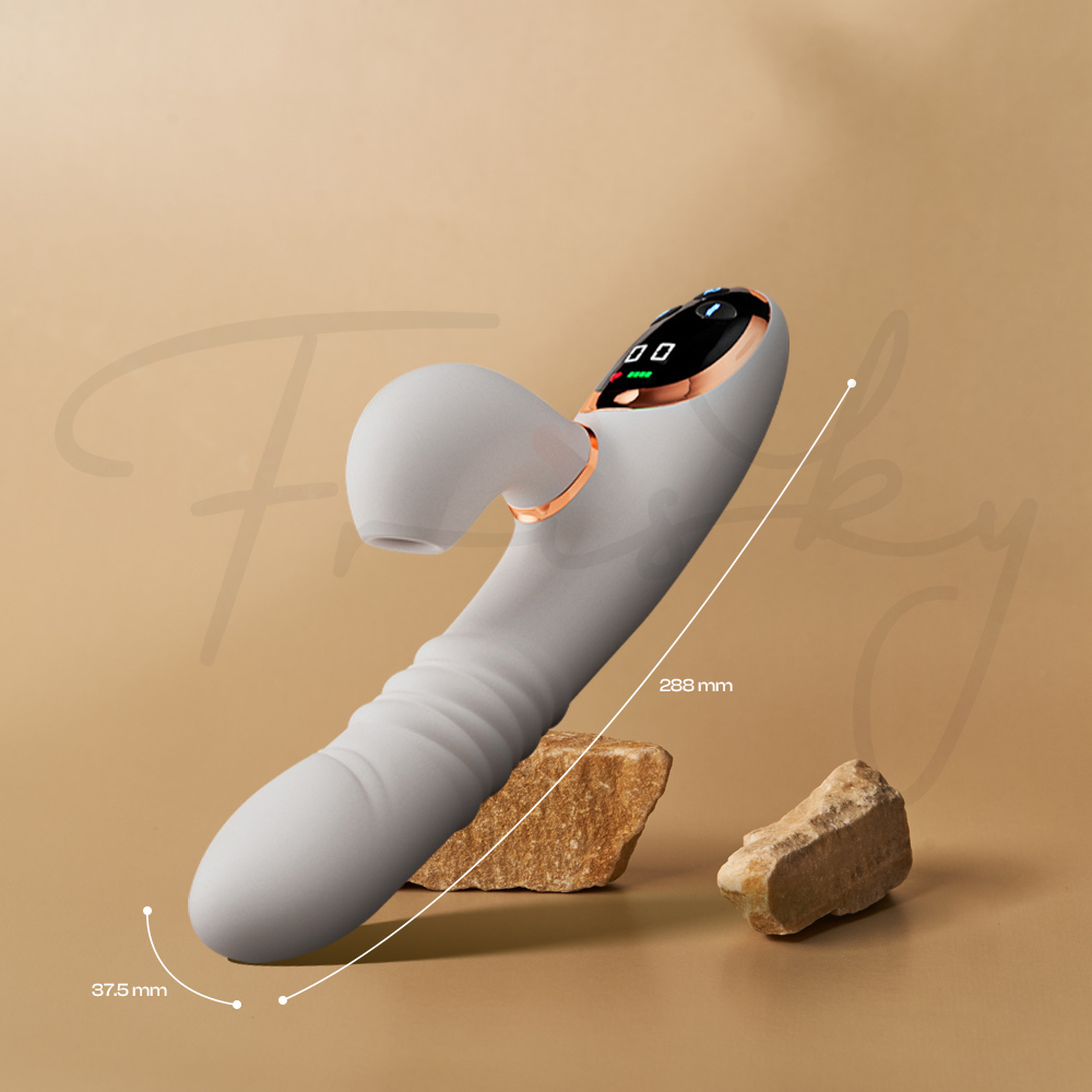 Cindy – 3 In 1 Automatic Thrusting Vibrating and Suction Vibrator