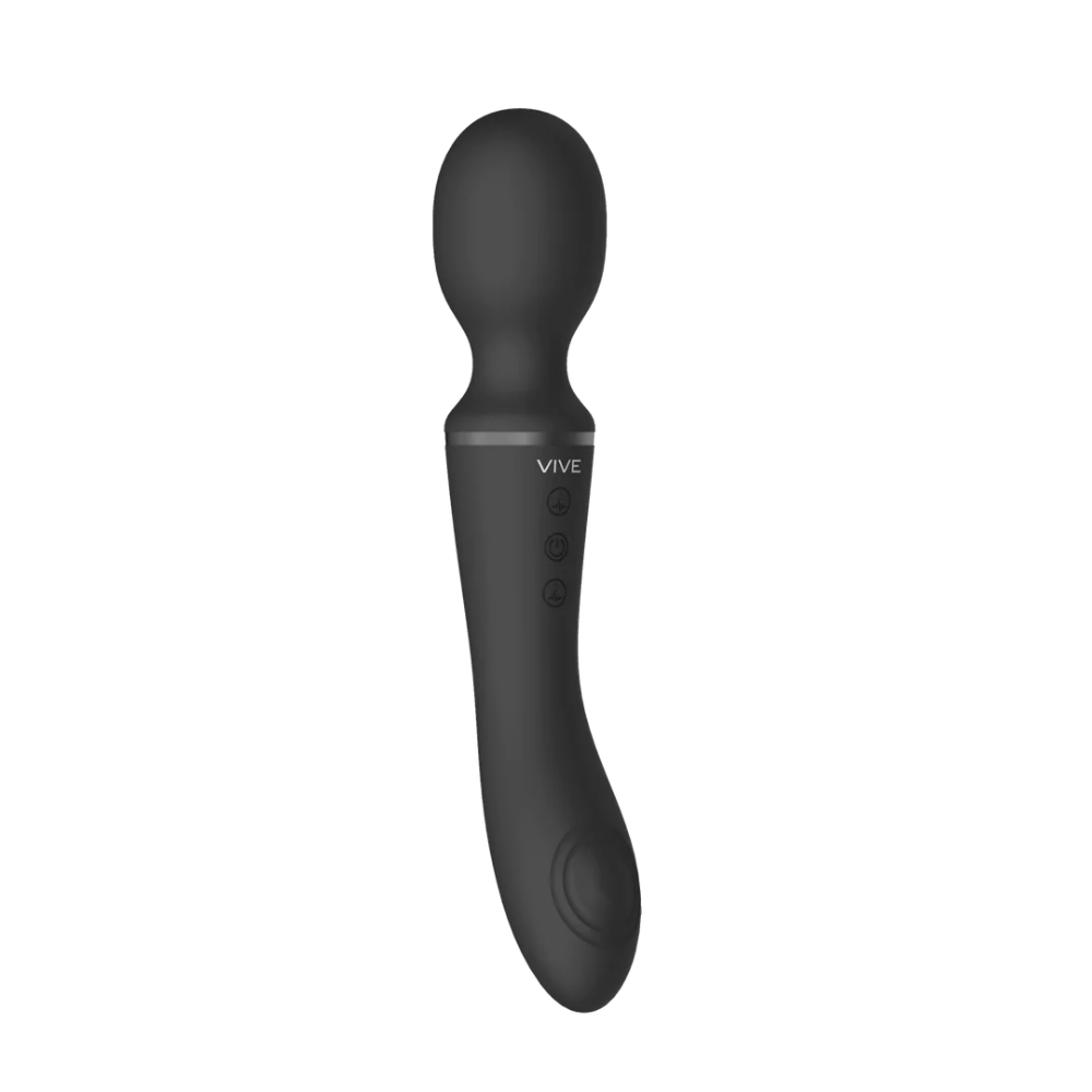 SHOTS - Enora Wand & Vibrator – Black