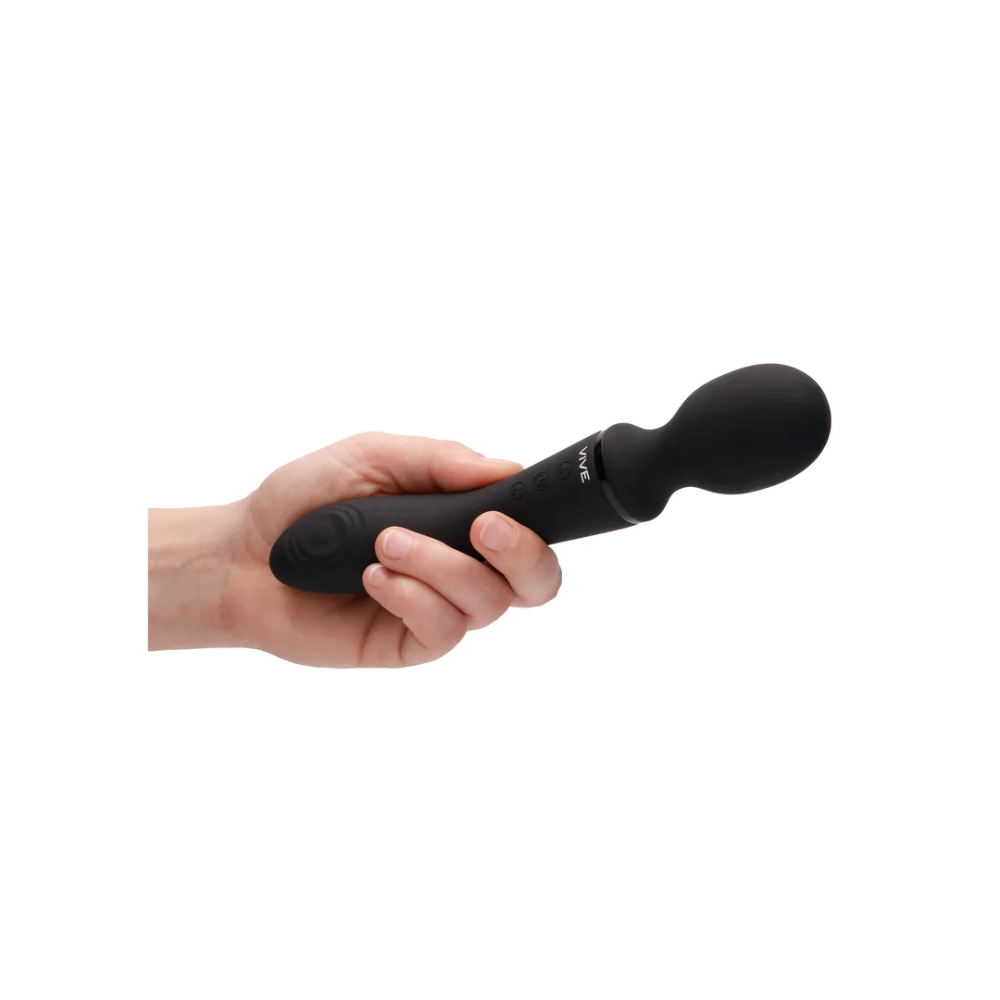 SHOTS - Enora Wand & Vibrator – Black