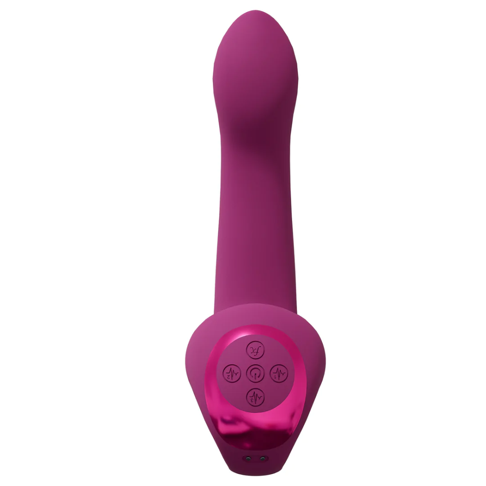 SHOTS - Riko Triple Motor Thumper with Advanced Finger Motion & Pulse Wave Stimulator - Pink