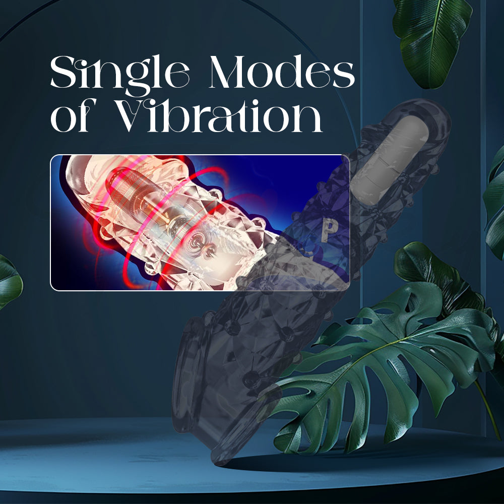 Electronic device with a close-up inset showing internal components on a dark background with leaves.