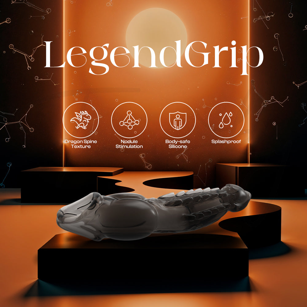 LegendGrip sleeve displayed with sleek presentation highlighting modern design and structure
