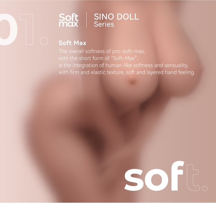 Sino Doll Pro Soft Max 167 cm Platinum Silicone - Linchun