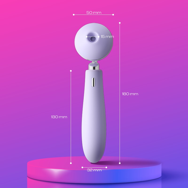 Lilac Lux - Multi-Function Wand Vibrator with Suction