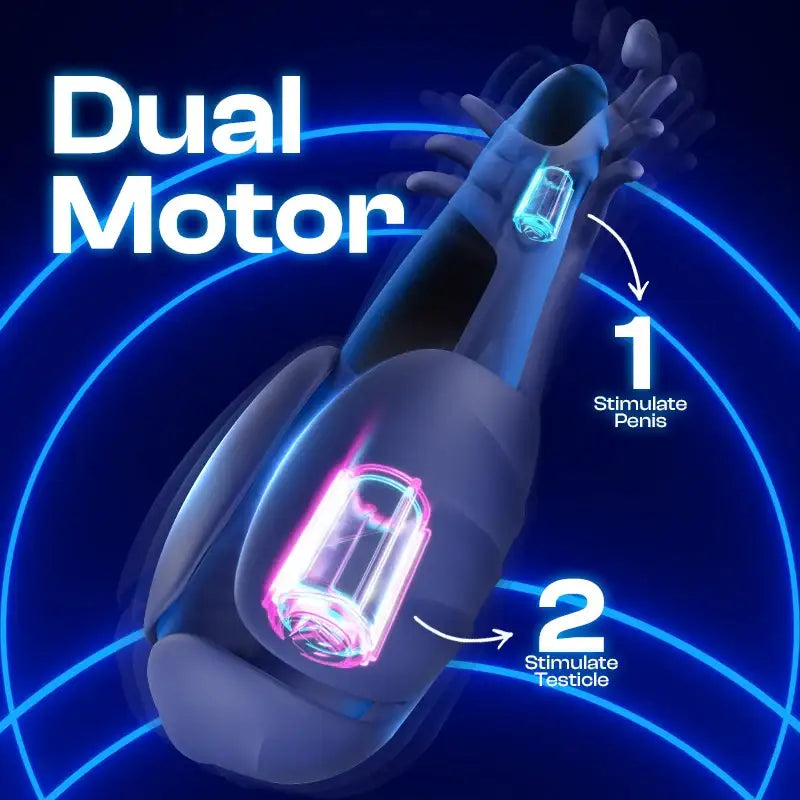 Demon Trainer - Vibrating Penis Trainer - Frisky Business Adult Sex Toys Shop